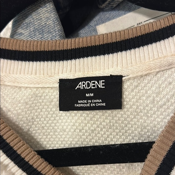 Ardene Cream Fuzzy Sweater - Picture 2 of 4